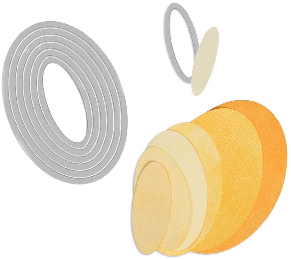 Sizzix Framelits Die Set Ovals