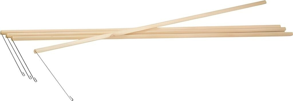 Laternenstäbe Mit Drahtbügel 10er Set - Zum Laternen Basteln Mit Kindern