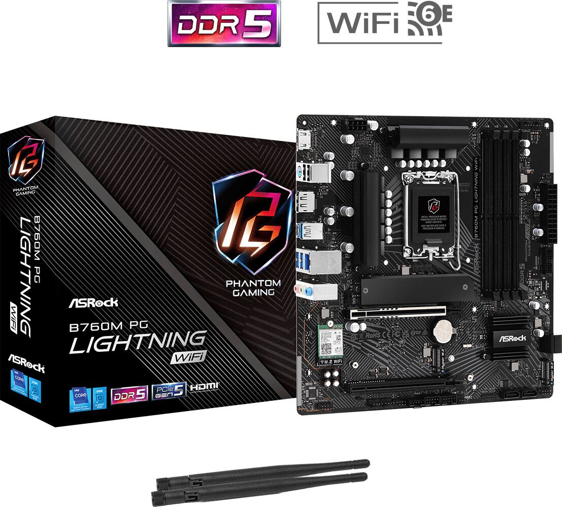 ASRock B760M PG Lightning WiFi