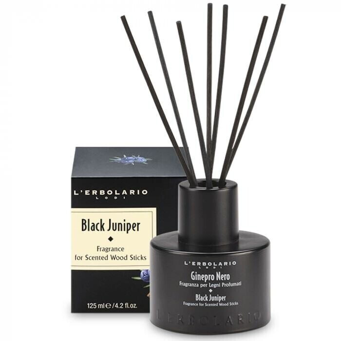 L'Erbolario Ginepro Nero Fragrance for Scented Woods (125ml)