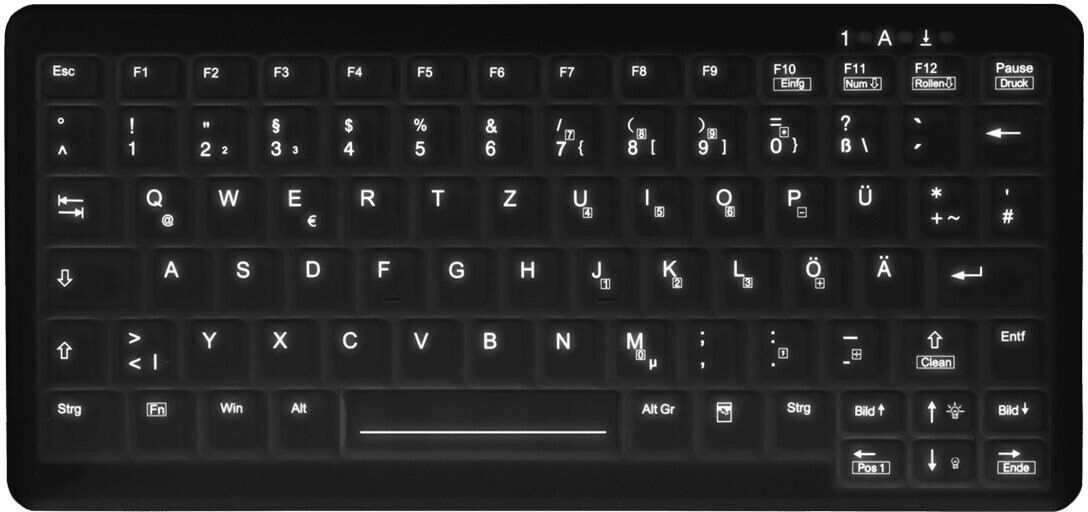 Active Key AK-C4110F-U1-B Black (DE)