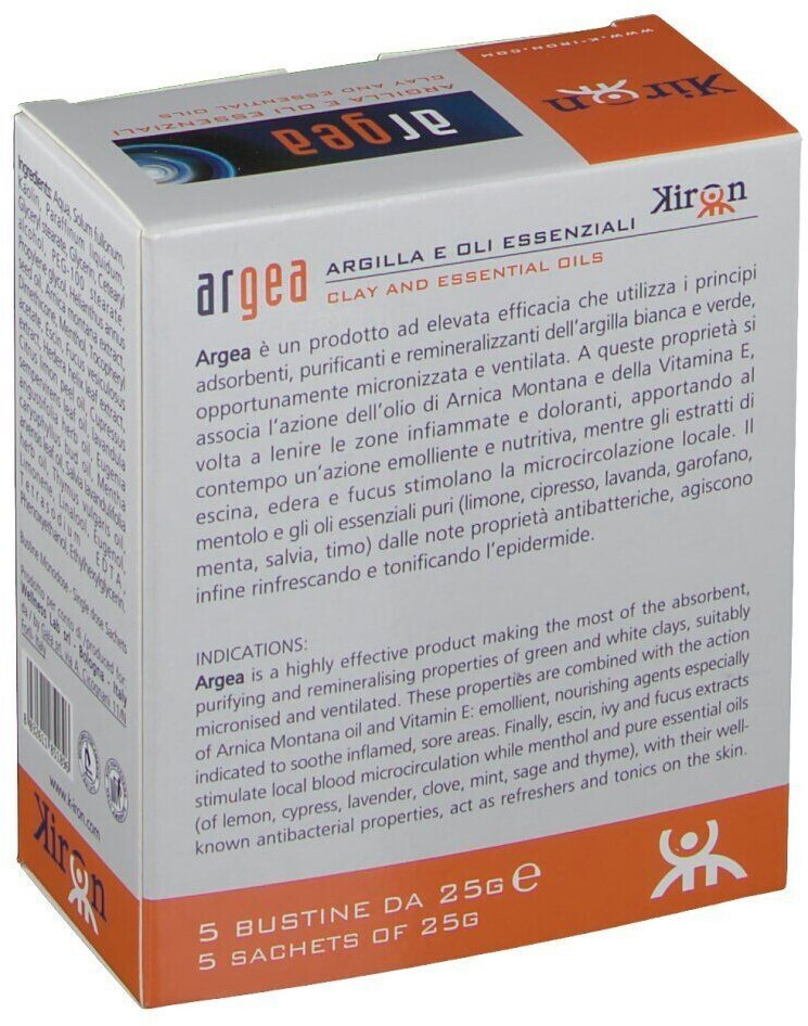 Argea (5 bs x 25g) a € 13,82 (oggi)