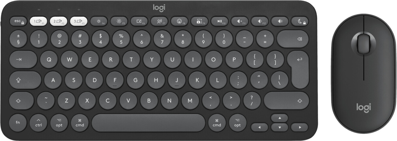 Logitech Pebble 2 Combo for Mac (US) Graphite