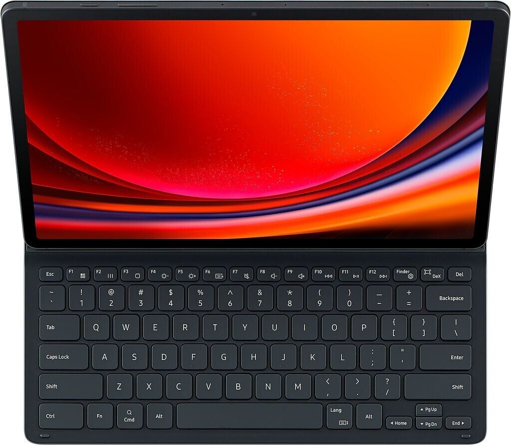Samsung Galaxy Tab S9+ Book Cover Keyboard Slim Black (QWERTY)