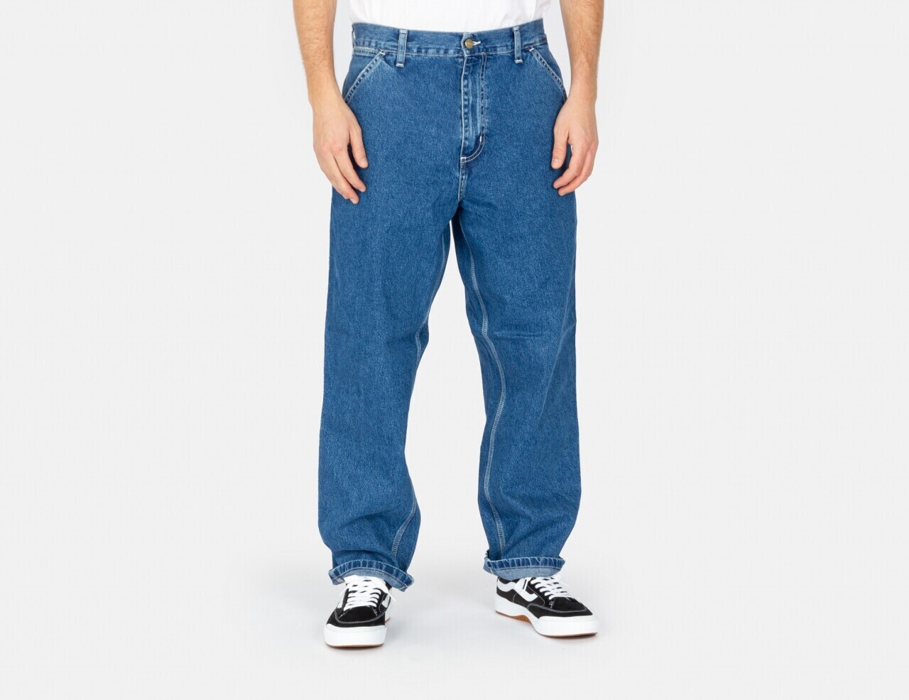 Carhartt Simple Pant Norco Denim 11.25 oz (I022947) blue stone washed