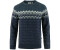 Fjällräven Övik Knit Sweater (81829) dark navy/mountain blue