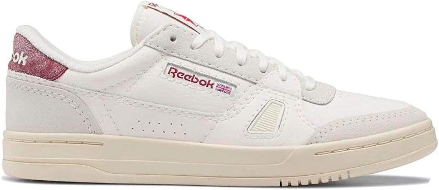 Reebok white and burgundy 2025