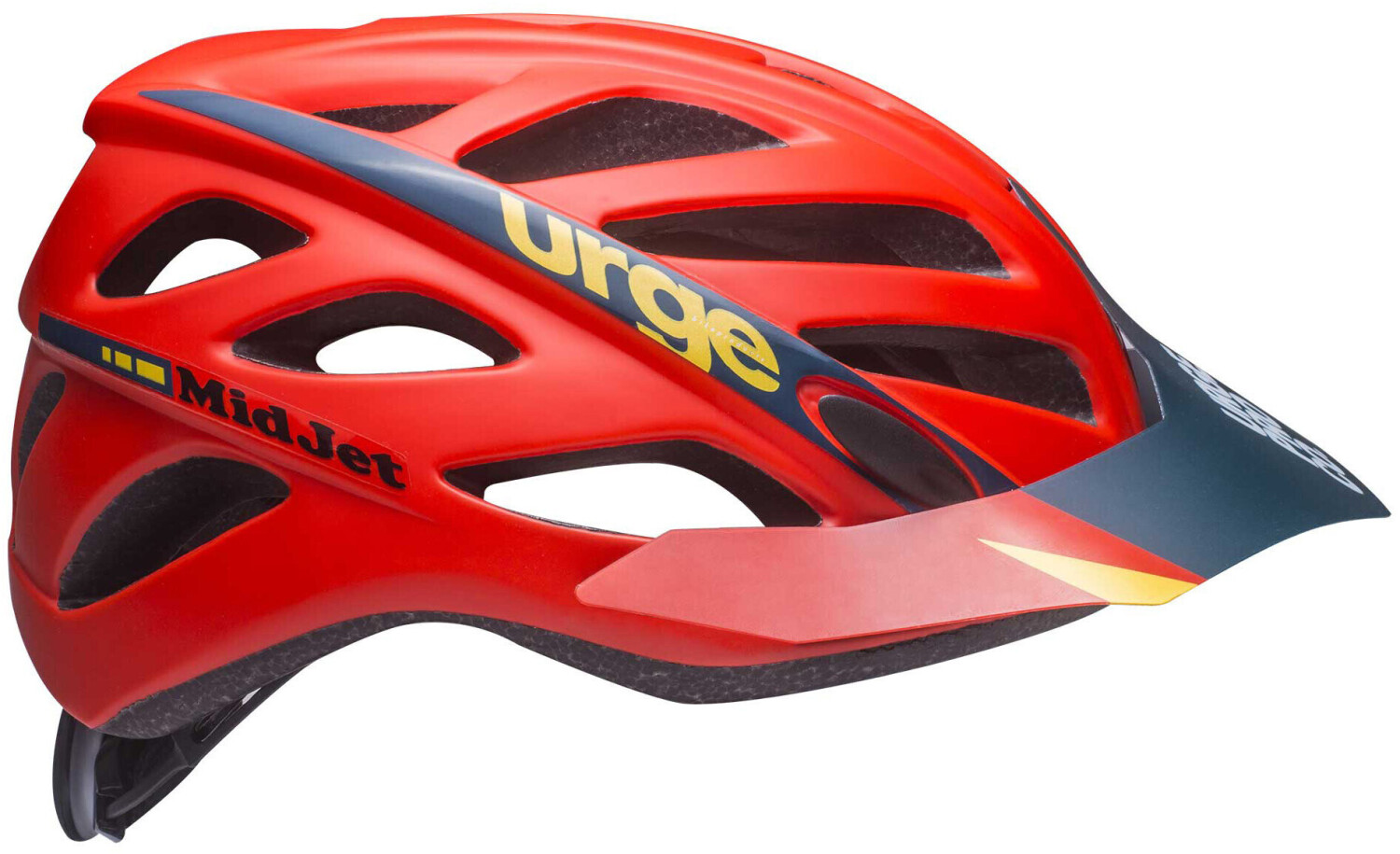 Photos - Bike Helmet Urge Bike Products  MidJet Junior red 
