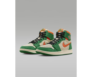 Buy Nike Air Jordan 1 Zoom CMFT 2 Women Hi DV1305 pine green muslin black orange blaze from 70.75 Today Best Deals on idealo