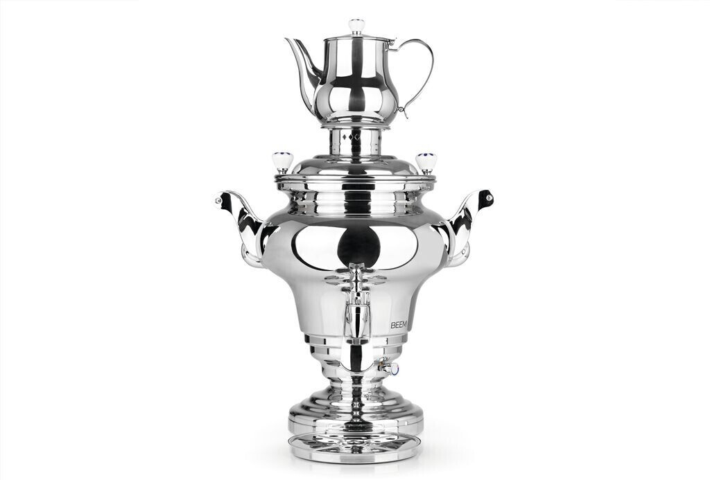 DS Group Tea maker Royal+ 15l 3000W stainless steel with dispenser & drip tray