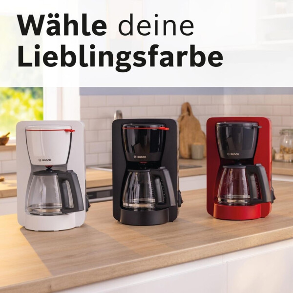 Bosch TKA3M133 MyMoment Kaffeemaschine mit Glaskanne rot, Bild 28
