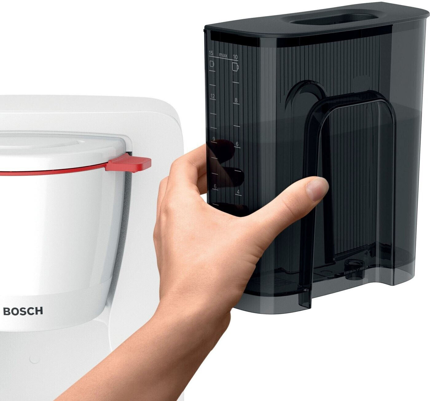 mit 2024 bei ab 38,99 TKA2M111 Kaffeemaschine MyMoment € | Preisvergleich Bosch (Februar Preise) weiß Glaskanne