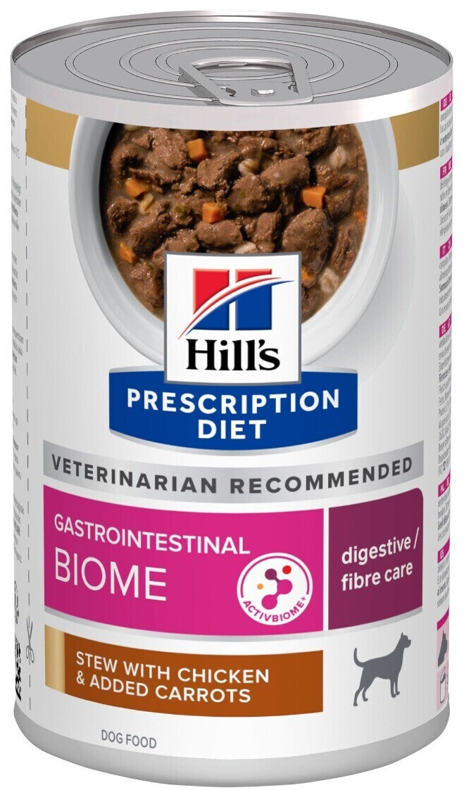 Hill s Prescription Diet Canine Gastrointestinal Biome Chicken Wet Food 370g au meilleur prix sur idealo
