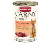 Animonda Carny Kitten Wet Cat Food Veal, Chicken & Turkey