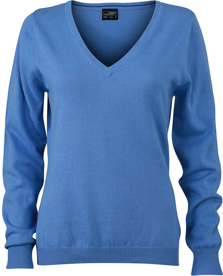 James & Nicholson Pullover JN 658 glacier blue