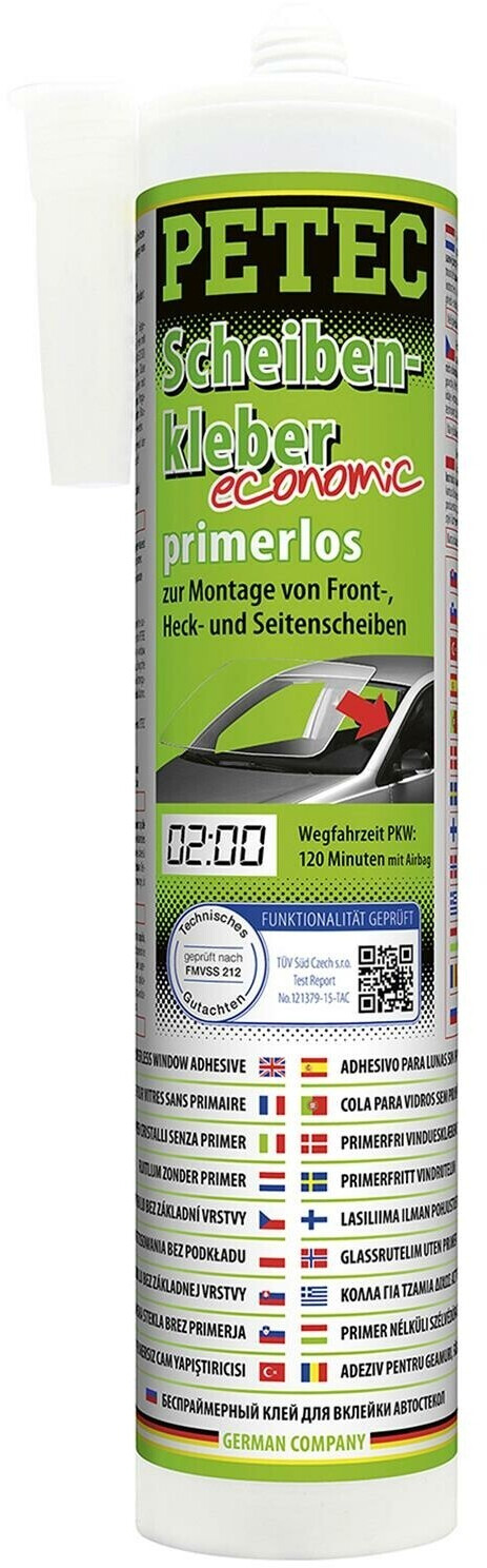 PETEC Scheibenkleber-Set 310ml Kartusche 83333 günstig online kaufen