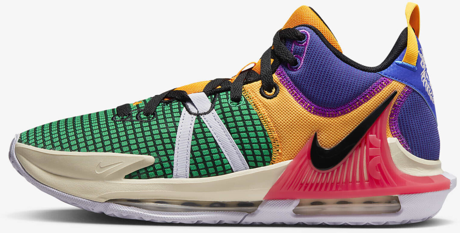 Nike LeBron Witness 7 DM1123 vivid purple sea coral oxygen