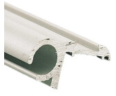 Kederschiene Kederleiste Kederprofil Aluminium pressblank für Keder 5,5mm  Länge 1m