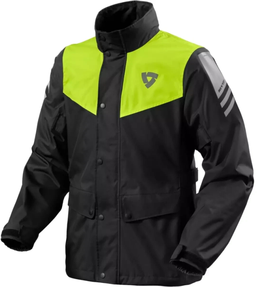 REV'IT! Veste pluie Nitric 4 H2O noir/jaune fluo