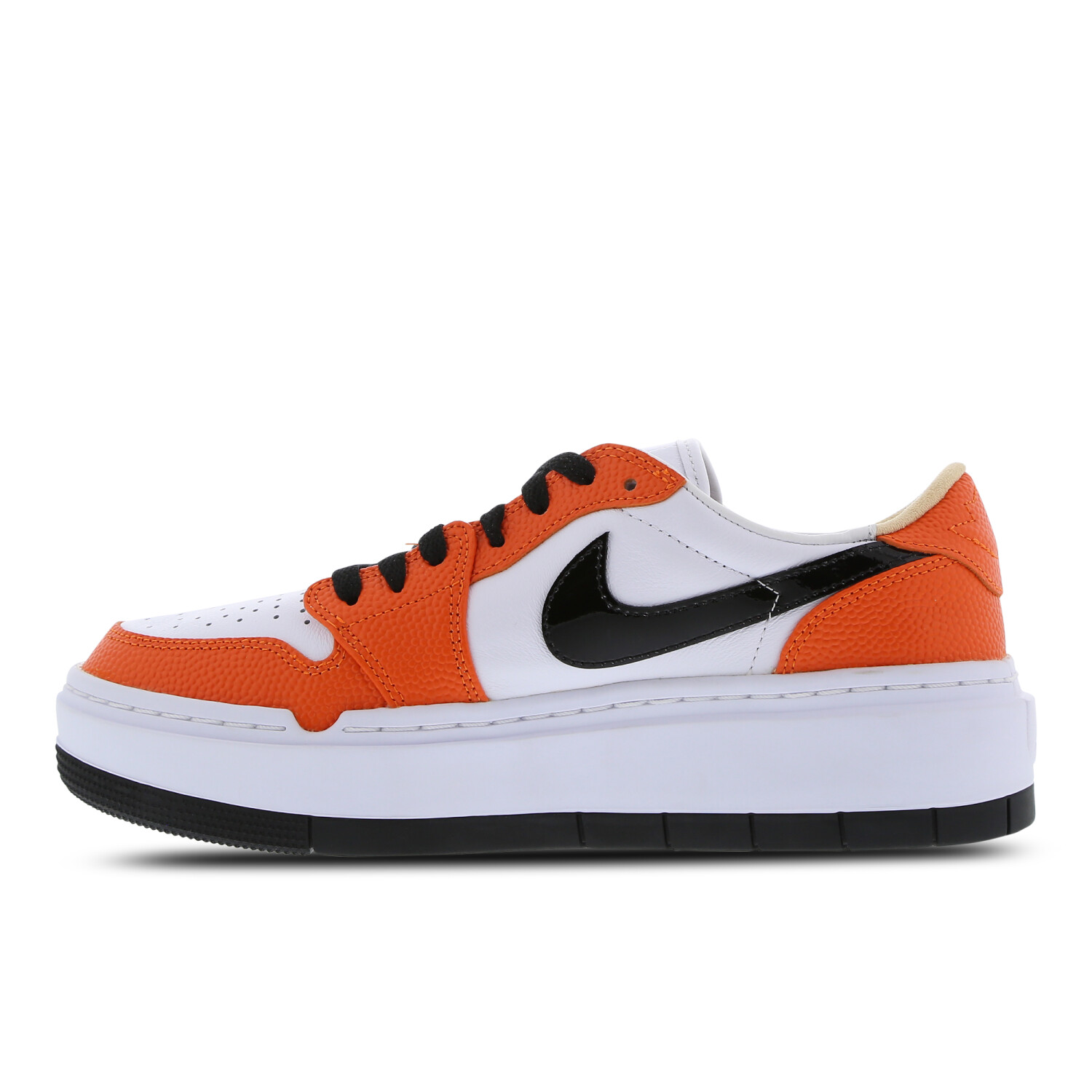 Orange and white air jordans 2025