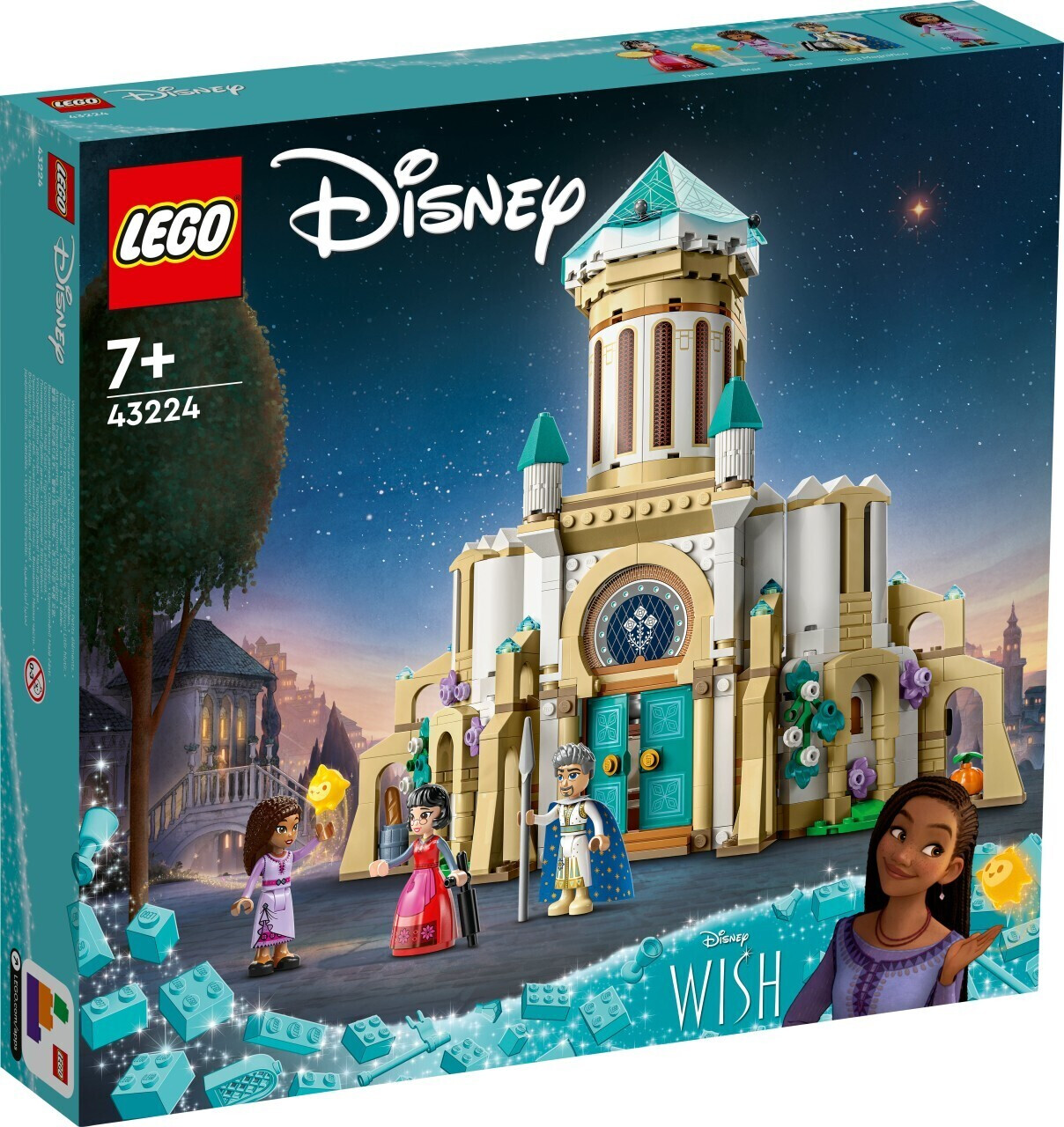 LEGO LEGO Disney Wish Il Castello di Re Magnifico (43224) a € 71,43 (oggi)