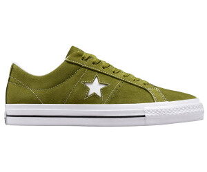 Green suede converse one outlet stars