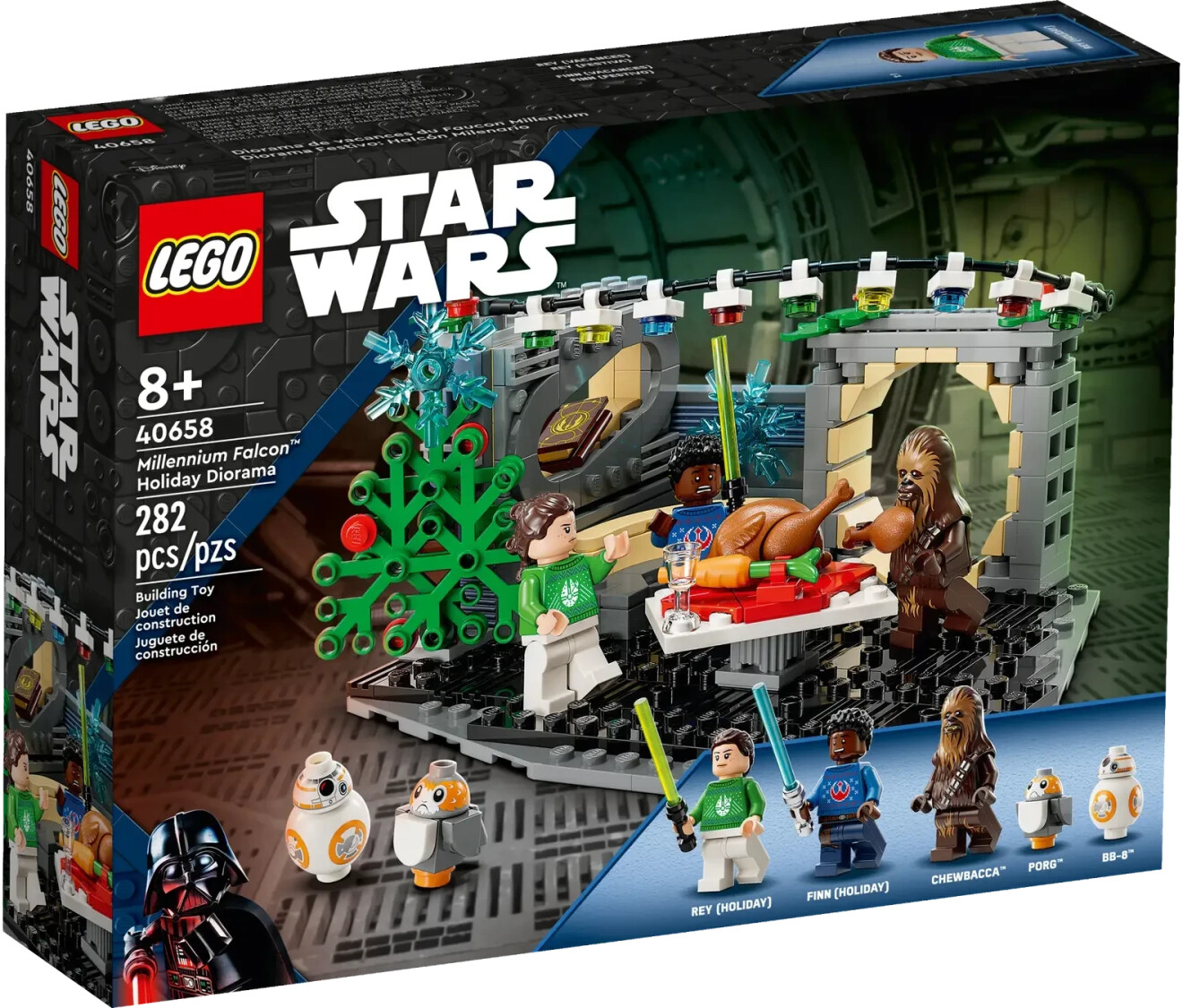LEGO Star Wars - Millennium Falcon Holiday Diorama (40658)