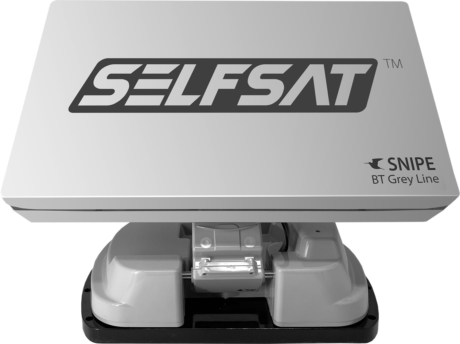 Selfsat Selfsat SNIPE BT Grey Line Twin - automatische Camping Antenne  incl. Camping Sat-Anlage