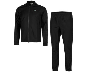 All black lacoste tracksuit deals