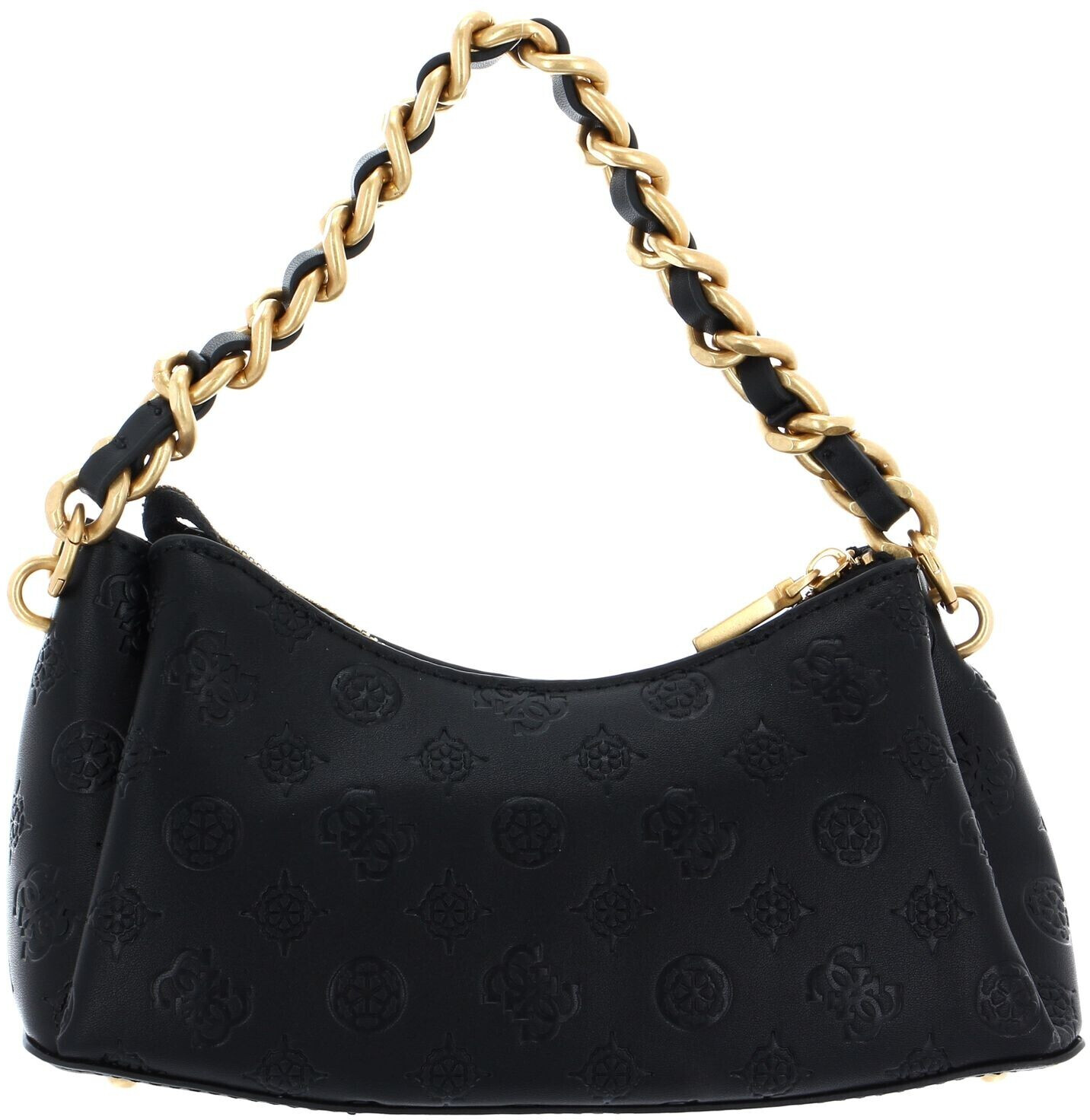 Guess GEVA THREE COMPARTMENT - Sac à man - black logo | Black logo