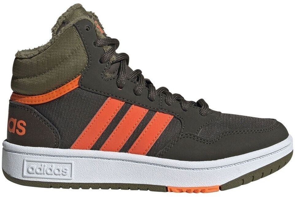 Adidas Hoops Mid 3.0 Kids shadow olive impact orange focus olive ab 48 09 Preisvergleich bei idealo