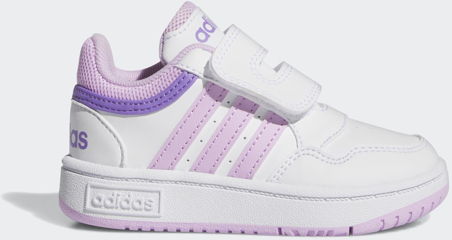 Buy Adidas Hoops Baby Toddler cloud white bliss lilac violet fusion white from 21.75 Today Best Deals on idealo