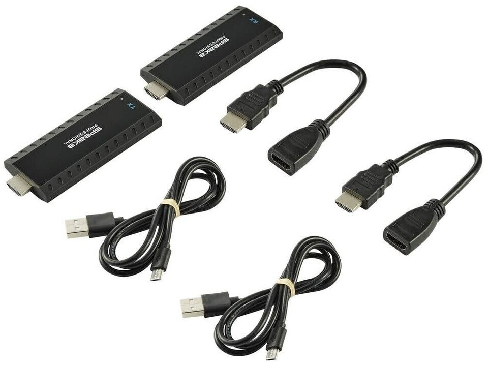 SpeaKa Professional SP-7141056 2 ports HDMI switch bidirectional operation  3840 x 2160 p