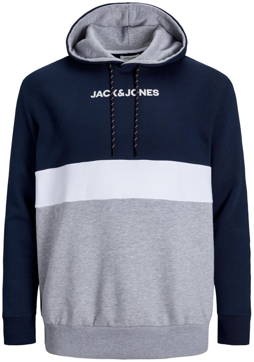 Jack & Jones Jjereid blocking sweat hood noos pls (12236900-4312621) navy blazer