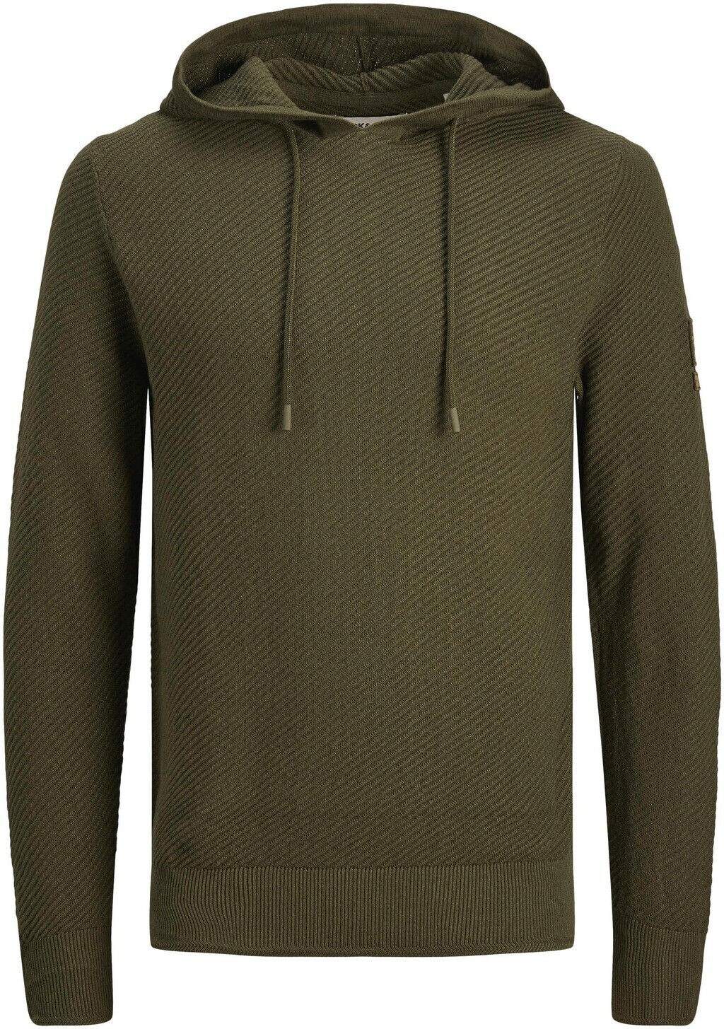 Jack & Jones Jcoclassic twill knit hood sn (12239312) olive night