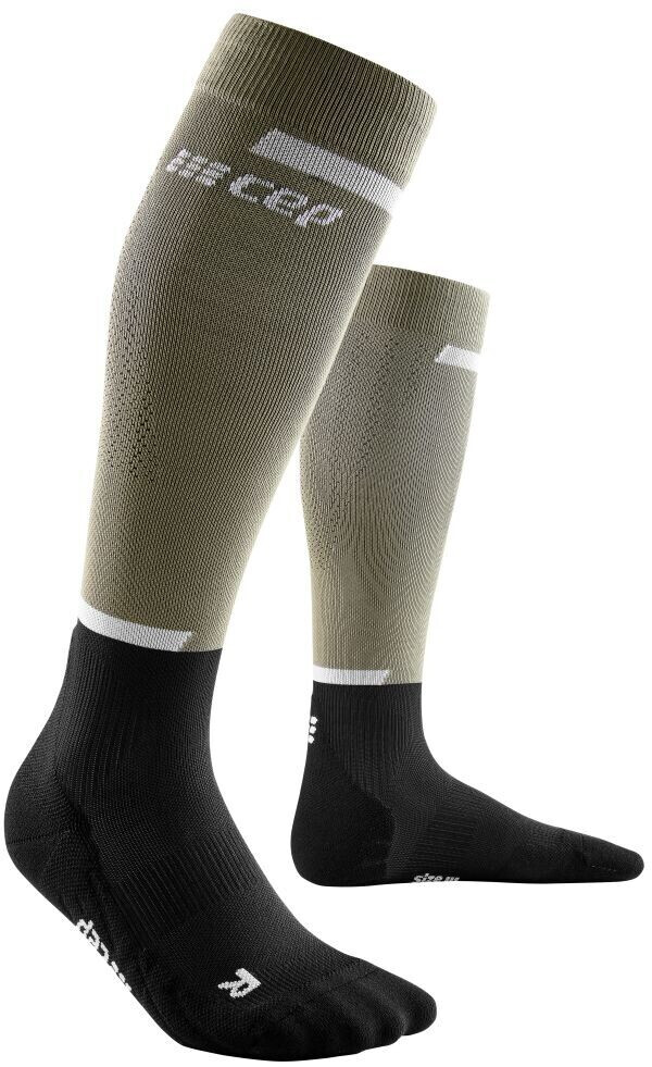 CEP The Run Socks Tall M olive