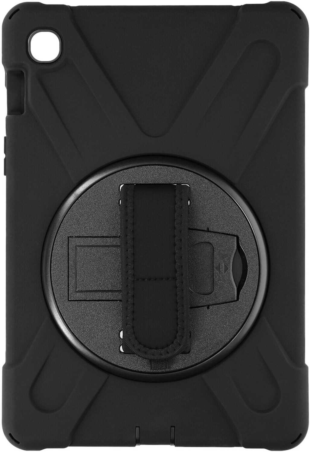 Avizar Cover for Samsung Galaxy Tab S5e with shoulder strap and stand black