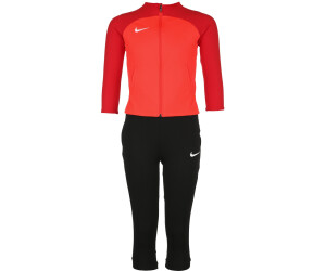 Nike academy on sale tracksuit red