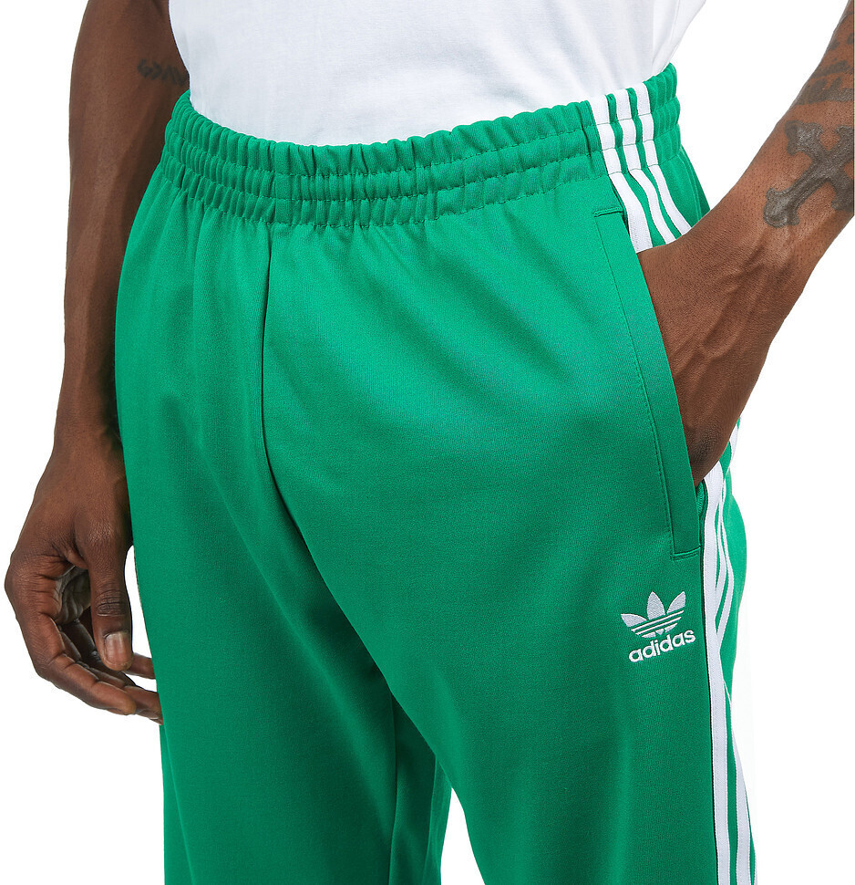 Adidas Adicolor Classics SST Tracksuit Bottoms green white au meilleur prix sur idealo