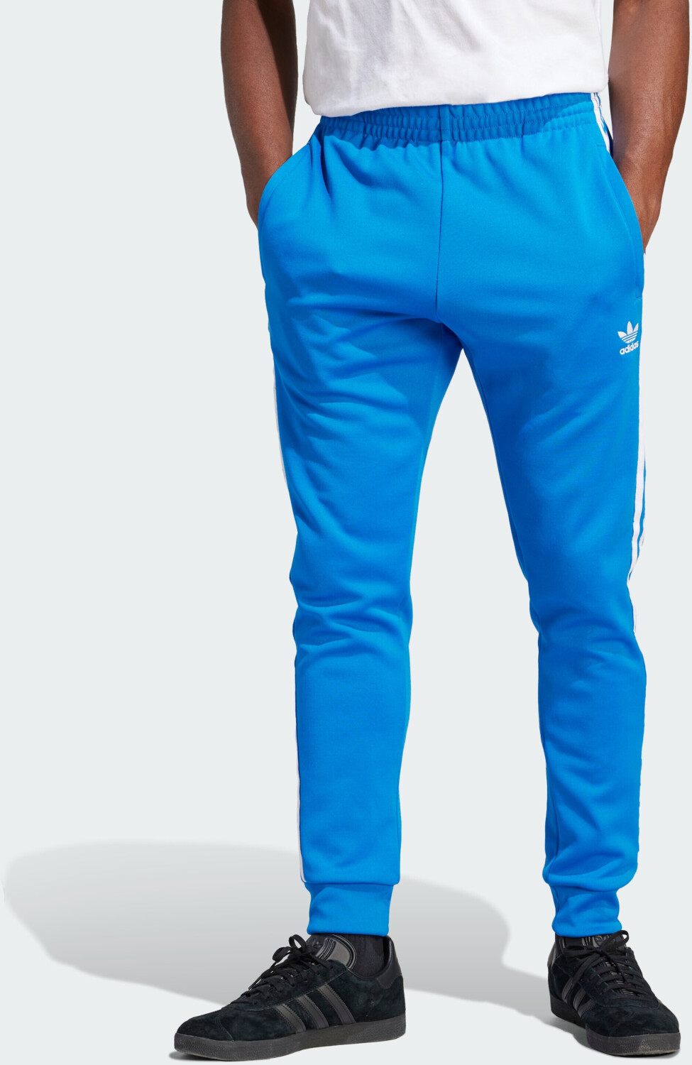 Adidas Adicolor Classics SST Trainingshose blue bird white ab 47 99 Preisvergleich bei idealo