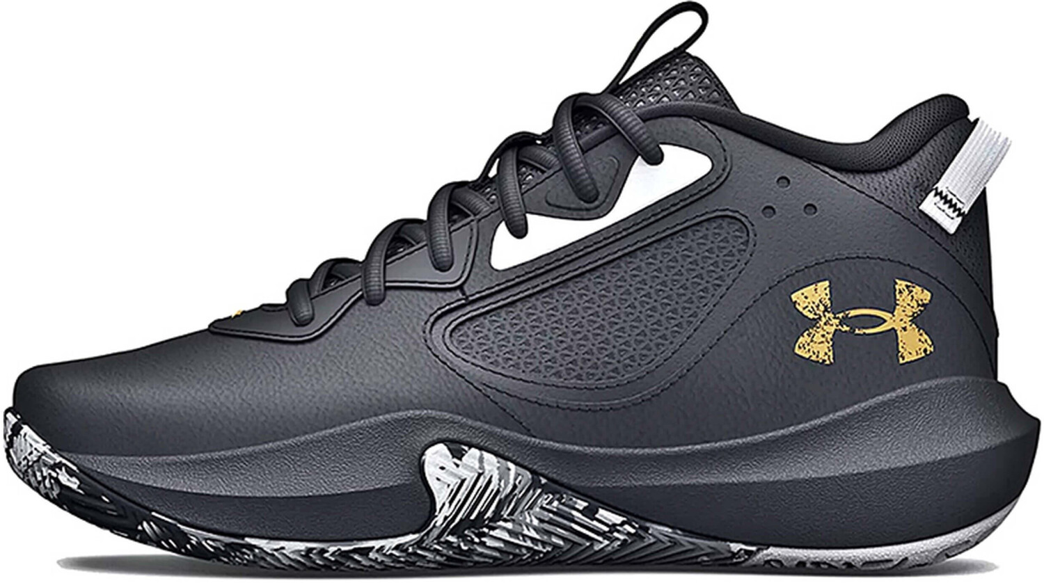 Under armour shoes black and gold cheap