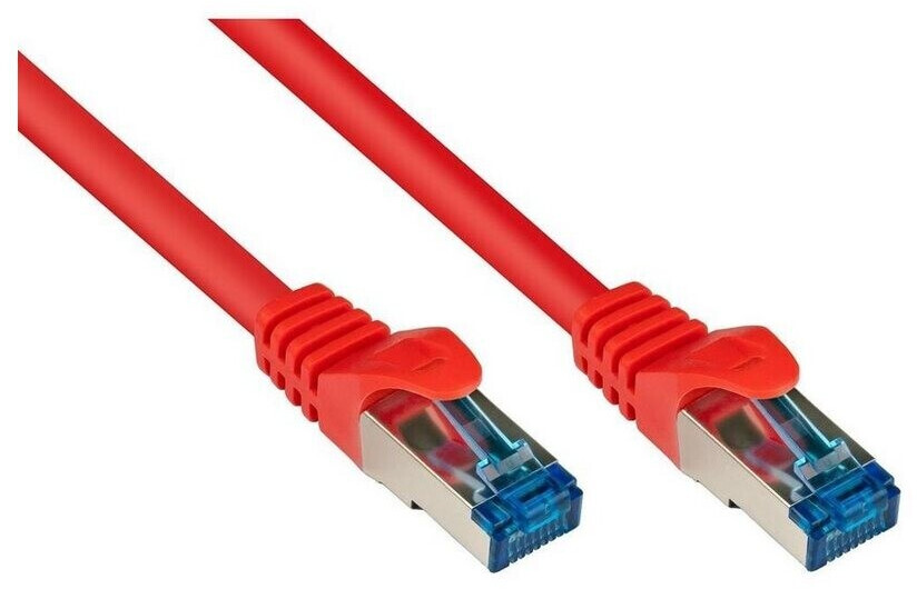 Good Connections Patchcable CAT 6A S/FTP 500MHz Red 0,25m
