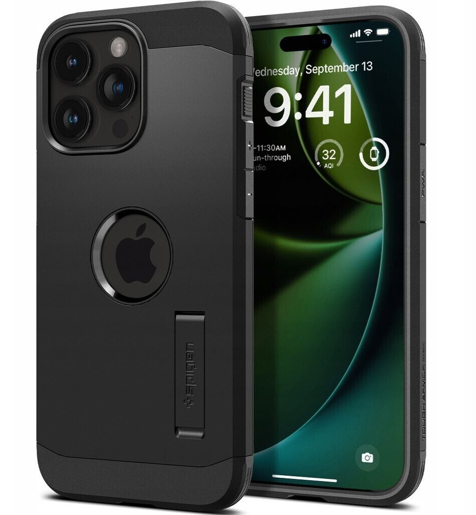 Spigen Case Tough Armor MagFit (iPhone 15 Pro) Black