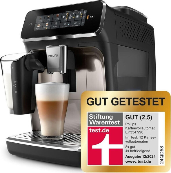 Philips Series 3300 Latte Go EP3347/90 Schwarz verchromt, Bild 11
