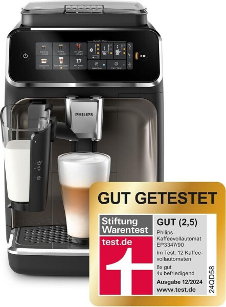 Philips Series 3300 Latte Go EP3347/90 Schwarz verchromt, Bild 6