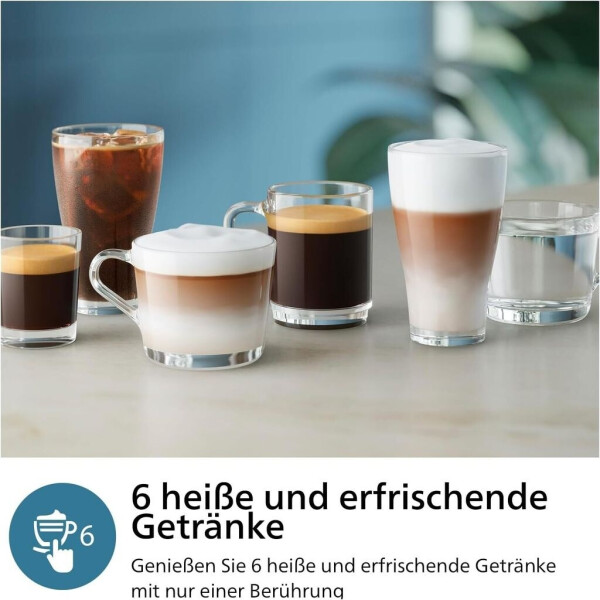 Philips Series 3300 Latte Go EP3347/90 Schwarz verchromt, Bild 7