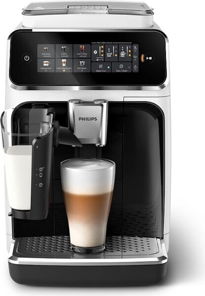 Philips Series 3300 Latte Go EP3343/50 weiß Klavierlack-Schwarz, Bild 2
