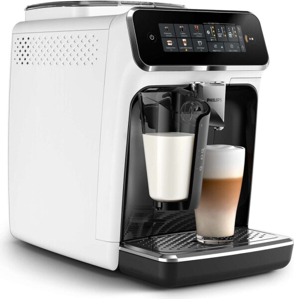 Philips Series 3300 Latte Go EP3343/50 weiß Klavierlack-Schwarz, Bild 4