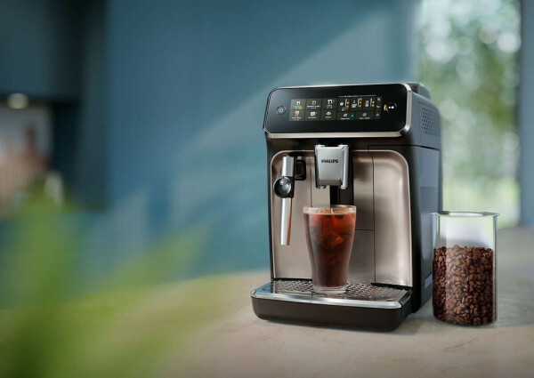 Philips Series 3300 Latte Go EP3343/50 weiß Klavierlack-Schwarz, Bild 8