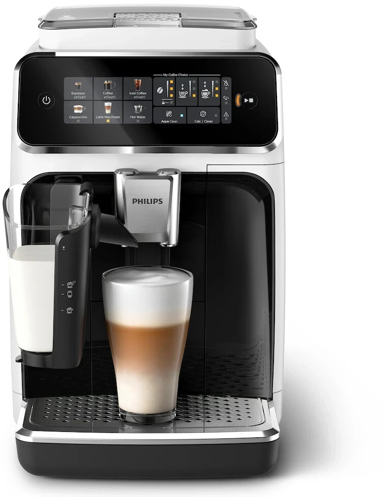 Philips Series 3300 Latte Go EP3343/50 white piano black